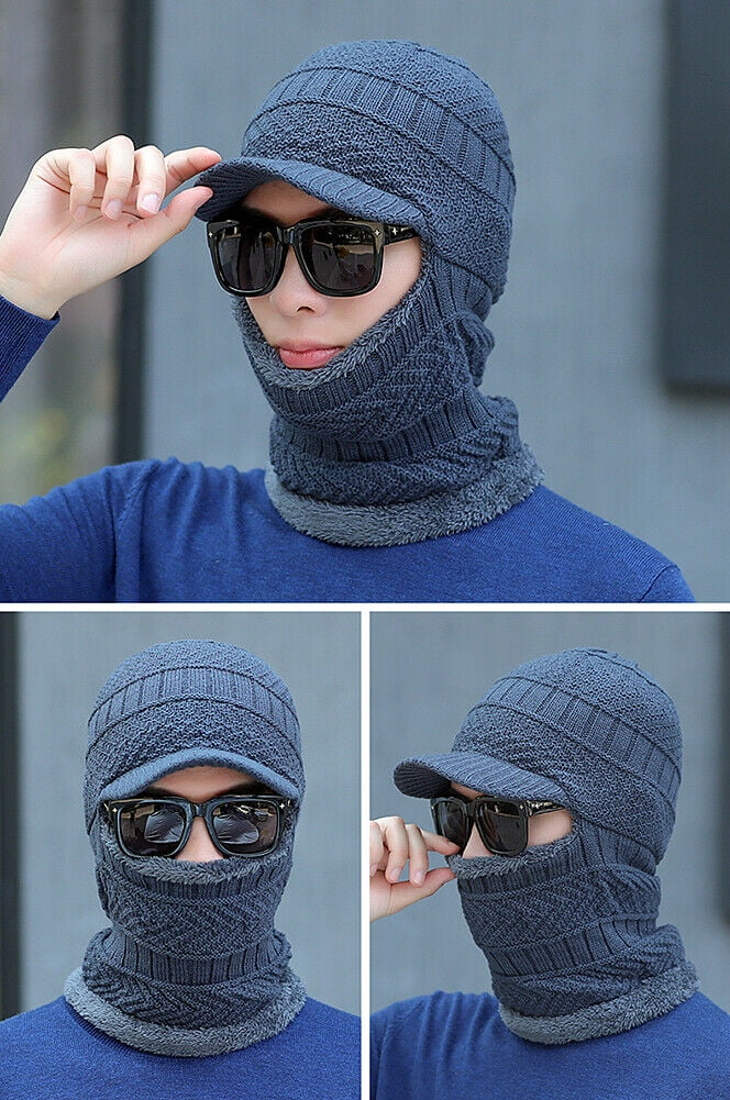 Balaclava Beanie Motorcycle Cycling Hood Hat Face Mask UV