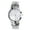 Silver Men's, variant on Xinyolin Casual Couple Round Dial Calendar Alloy Watch, Analog Quartz Wrist Watch