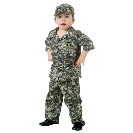 U.S. Army Camo Set Toddler Halloween Costume