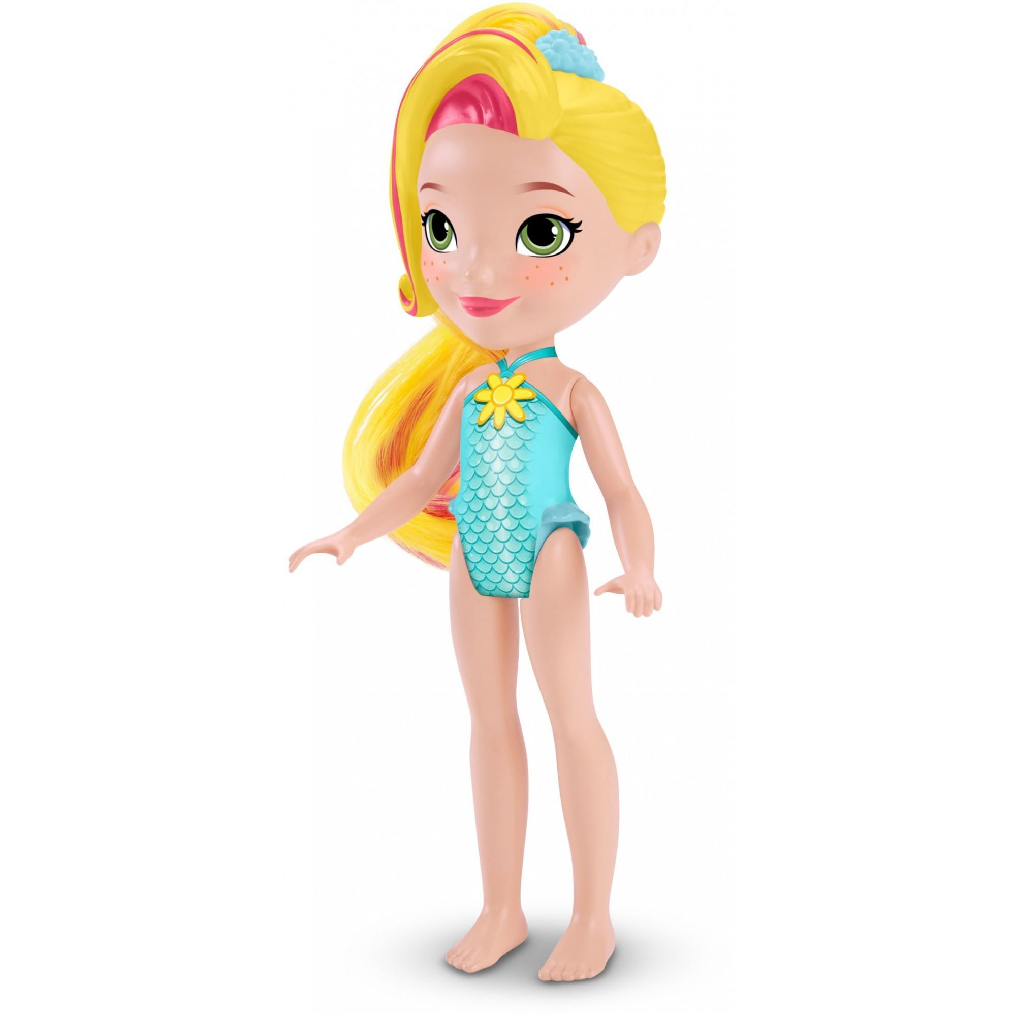 Nickelodeon Sunny Day Bath Time Sunny 6 inch Doll with Ponytail