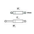 thumbnail image 2 of Attwood 20"x12" Marine Gas Springs, 60 LBS SL34-60-5 FO-2845, 2 of 2
