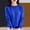Blue, variant on Women Casual Solid Color Bottoming Shirt Slim High Collar Knitted Long Sleeved Top Womens Thermal Shirt Pack Mens Thermal Underwear Winter Underwear Thermal Men Tops Thermal Underwear for Women Cold