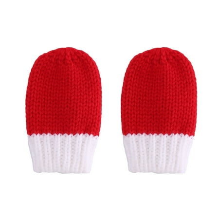 

Sunisery Christmas Adult Children Beanie Hats Crochet Bonnet Winter Family Matching Knitted Cap for Women Baby Warmer Stuff