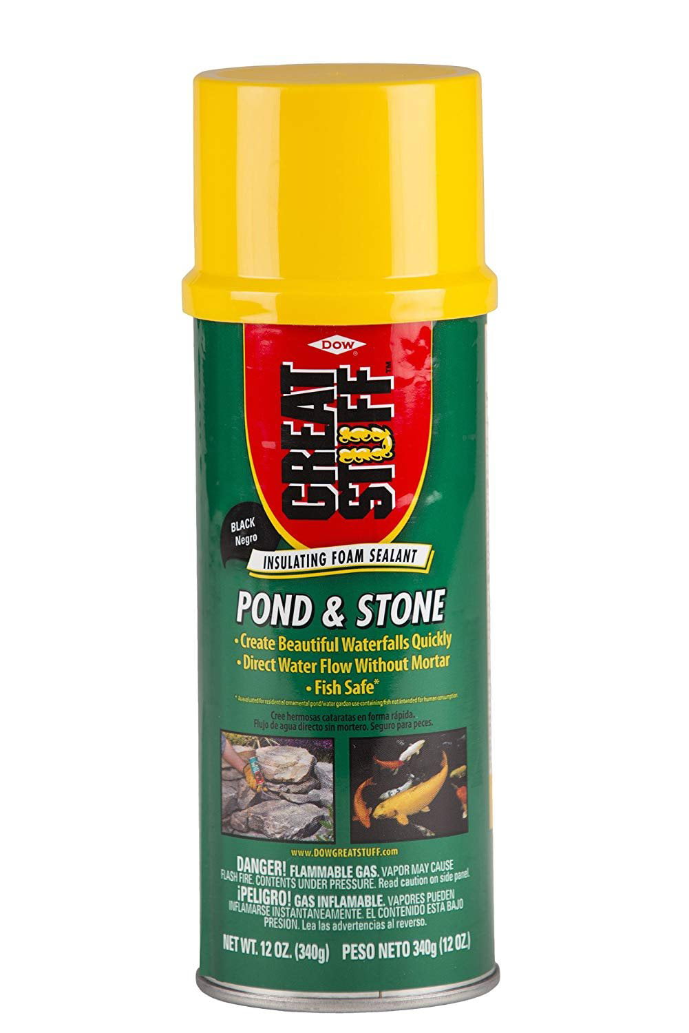 Great Stuff 283064 Pond/Stone, 12 oz. Pack of 12