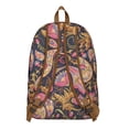 thumbnail image 3 of Chic Paisley Print Boho Backpack for College, Durable School Bookbag with Laptop Compartment, Roomy Daypack for Students, Perfect Functional Gift for Women and Teens, 3 of 5