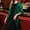 Green, variant on Cardigans for Women Sheer Mesh Open Front Elbow Length Sleeve Shiny Longline Loose Fit Solid Color Casual Top for Spring Fall Evening Party