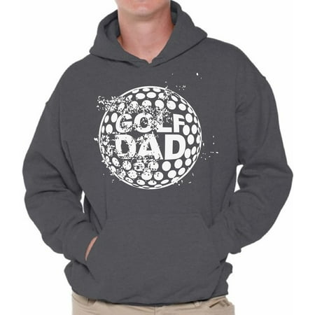 Awkward Styles Men's Golf Dad Graphic Hoodie Tops Golfing Best Golfer Father`s Day Gift Sports