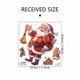 thumbnail image 4 of Adhesivos de pared de PVC con dibujos animados de Papá Noel de Navidad, 29 x 30 cm, 4 of 4