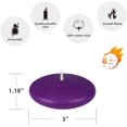 thumbnail image 5 of Zest Candle 12-Piece Floating Candles, 3-Inch, Purple, 5 of 5