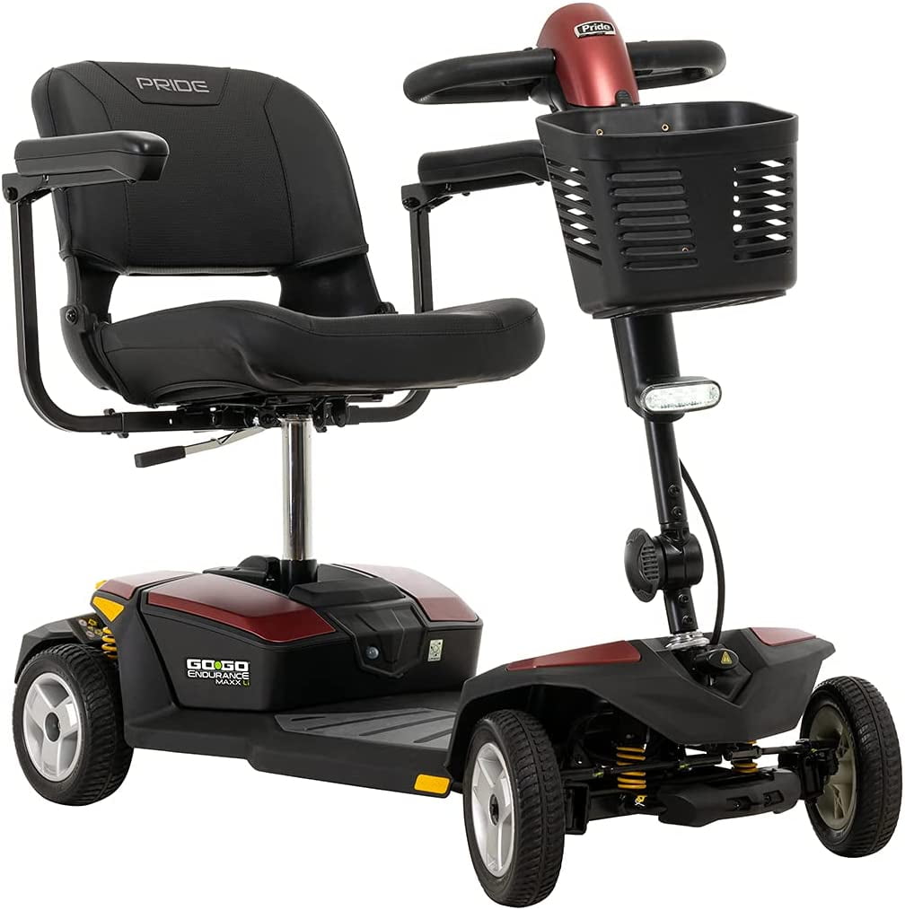 Pride Mobility GoGo Endurance Li Travel Scooter 16AH Lithium Ion