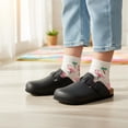 thumbnail image 2 of Cushionaire Hana Kids Clogs Slip On Potato Shoes or Boys and Girls with Adjustable Buckle & Cork Footbed & Arch Support, 2 of 15