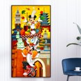 thumbnail image 1 of Cuadros Decorativos Pintura de diamante 5D DIY Taladro redondo completo Mickey y Pals Kit Decoración del hogar DQrwqpou embutido en tela, 1 of 7