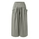 thumbnail image 3 of WILLBEST Pantalones Casuales para Mujer, Holgados, de Pierna Ancha, con Cordón y Bolsillos, para Actividades Diarias y Aventuras al Aire Libre. Mediana, 3 of 4