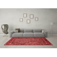 thumbnail image 3 of Ahgly Company Indoor Rectangle Oriental Red Industrial Area Rugs, 2' x 4', 3 of 4