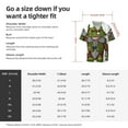 thumbnail image 2 of Salouo Fishing Gnome Pattern Cuban Collar Shirts for Men Button-Down Shirt Men's Short Sleeve Shirts Hawaiian Shirts Casual Shirts -XX-Large, 2 of 6