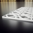 thumbnail image 5 of Ekena Millwork 7 3/8"W x 7 3/8"H x 3/8"T Extra Small Fleetwood Decorative Fretwork Wall Panels in Architectural Grade PVC, 5 of 10