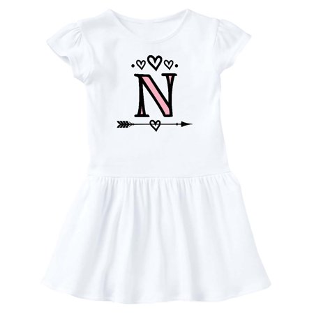 

Inktastic Letter M Monogram Tribal Arrow Gift Baby Girl Dress