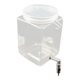 thumbnail image 4 of Dispensador automático de agua para pájaros, comedero colgante, fácil instalación, antigoteo, gran capacidad. Acero inoxidable, 4 of 8