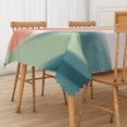 thumbnail image 6 of Duangreer Boho Abstract Rectangle Tablecloth, Art Geometric Stripe print Washable Table Cover with Waterproof Wrinkle Resistant for Restaurant Picnic, 60 x 70 Inch, 6 of 6