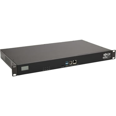 Tripp Lite Serial Console Server 16-Port 2 USB Ports Dual GbE 16Gb Flash 1U