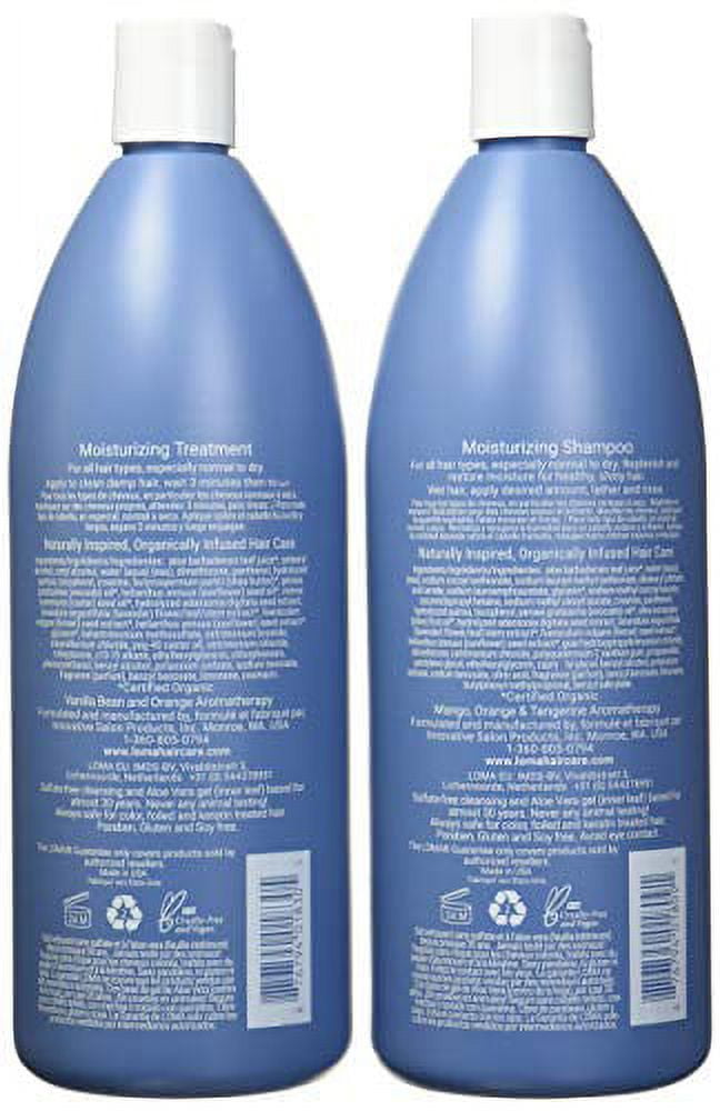 Loma Hair Care Moisturizing Shampoo & Treatment Duo