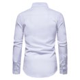 thumbnail image 6 of Fesfesfes Fall Men's Shirt Turtleneck Pullover Tops Long Sleeve Shirt Men's Sweatshirt Sale Items, 6 of 9