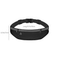 thumbnail image 3 of Running Belt Slim Pack for Women Men, Phone Holder Runners Pouch Waist Belt for Workout Jogging Walking Cycling Camping Gym, 3 of 6