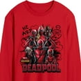 thumbnail image 2 of Marvel Deadpool & Wolverine - We Are Deadpool Doodles - Men's Long Sleeve Graphic T-Shirt, 2 of 4