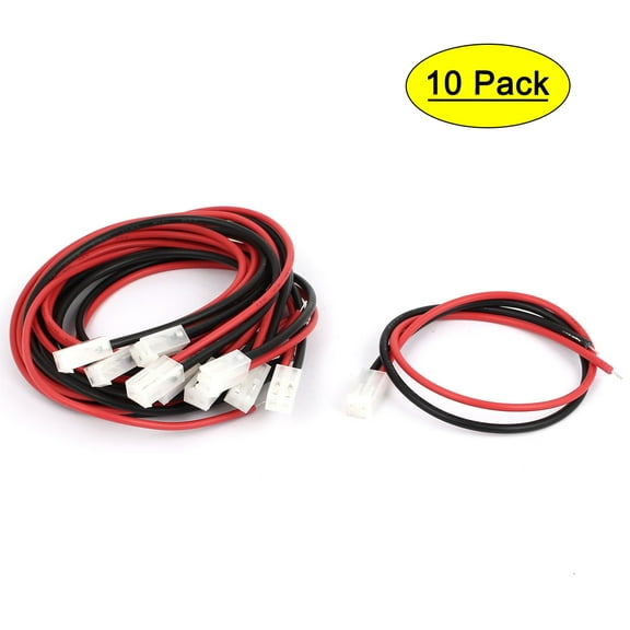 VH-2P 3.96mm Pitch Female Connector Header Plug Wire Line 300mm 10pcs