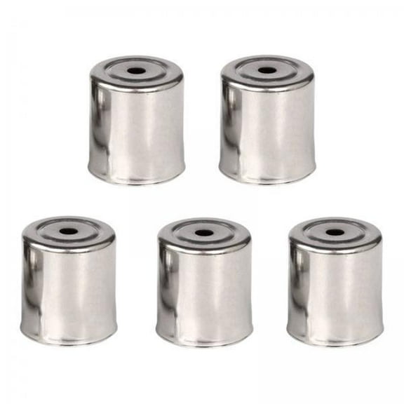 Tnarru Bouchon de Remplacement pour Micro-Ondes 5x5x Résistant à l'Usure Pièces de Four pour Restaurant Bureau Gris Clair 17x15mm