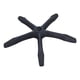 thumbnail image 3 of Base de sillas de oficina de repuesto, patas fuertes, base resistente para reemplazar la silla , negro, 3 of 8