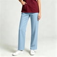 thumbnail image 5 of Scrub Pants for Women with Flare Leg Fade Resistant Durable & Easy Care Fabric Womens Work Pants, 5 of 7