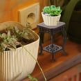 thumbnail image 2 of Supvox Dark Red Wood Plant Stand for Balcony Flower Planter Display, 2 of 6