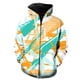 thumbnail image 1 of Sudadera con capucha y cremallera para hombre, con estampado de mariposas de dibujos animados, estilo Harajuku, hip hop, cuello redondo, ropa de gran tamaño para primavera y otoño, 1 of 6
