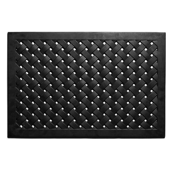 Calloway Mills Hampton Weave Rubber Outdoor Doormat 18" x 30"