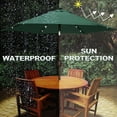 thumbnail image 4 of 7.5 ft Solar Umbrella, 18 LED Lighted Patio Umbrella, Table Market Umbrella, 4 of 14