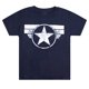 thumbnail image 1 of Captain America - Camiseta Logotipo Niños (Marino), 1 of 2