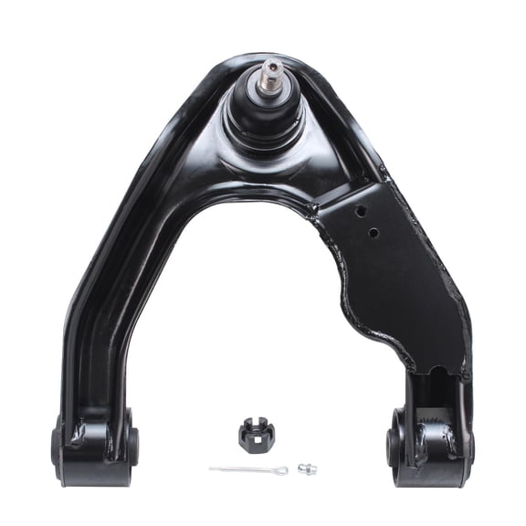 Detroit Axle - Front Right Upper Control Arm for 00-04 Nissan Frontier Xterra Passenger Side Upper Control Arm w/Ball Joint Assembly 2001 2002 2003 Replacement