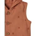 thumbnail image 4 of Modern Moments by Gerber Baby Boy Hooded Sleeveless Romper, Sizes 0/3M-24M, 4 of 7
