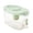 Green, variant on Ikohbadg Home Use Cold Jug with Tap, Milk Tea Jug, Juices and Tea Infuser, Camping Water Bottle, Kettles for Outdoor Picnics, Parties, and Daily Beverages