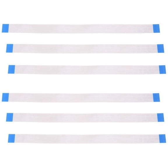 6 Pcs 0.5mm Pitch 200mm Length 24 Pin Flexible Flat Cables