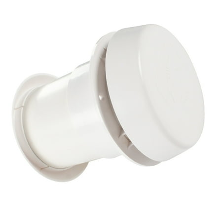 Caravan Accessories RV Fan Roof Air Vent Grille Whit Fan Travel Trailer Van Cooling Air Vent Camper Motor Home Quiet Fan 12V Rv Camper Accessories