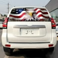 thumbnail image 5 of Rear Window Graphic Decal For SUV jeep PICK-UP TRUCK  P423 Flag Eagle Camo PERFORATED VINYL TINT Sticker Window Tint, 5 of 5