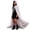 White, variant on Odeerbi Kids Boys Girls Halloween Long Hooded Cape Cloak Velvet Solid Color Witch Robe for Party Dress Up