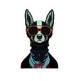 thumbnail image 2 of BiFandian Sunglasses Dog Auto Car Sticker, Waterproof Cute Puppy Car Decal, Funny Animal Vehicle Window Decor for Dog Lovers, 2 of 6