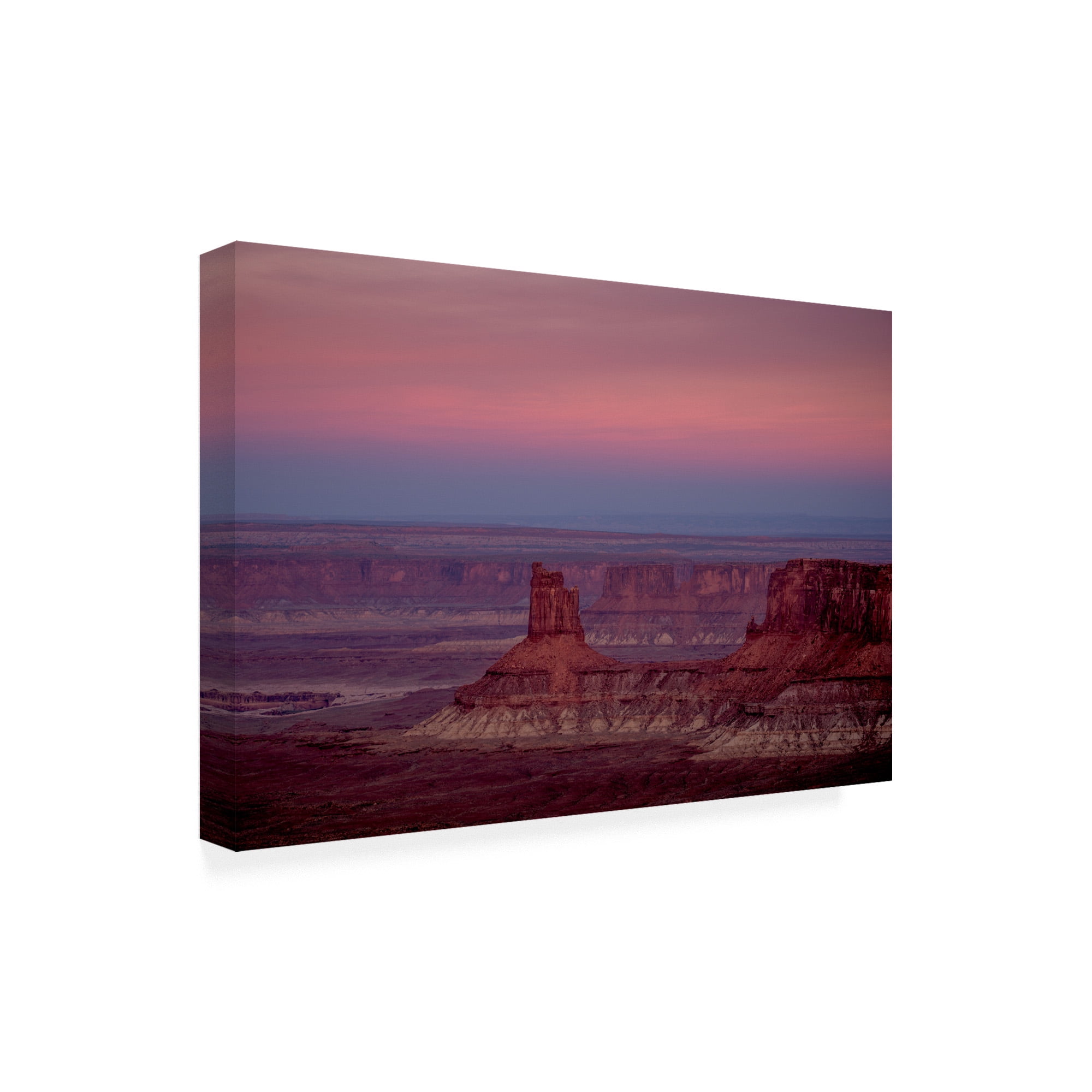 Trademark Fine Art 'Canyons' Canvas Art by Dan Ballard