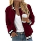 thumbnail image 1 of Ailaofu Bomber Jackets for Women Spring Fashion Cute Jacquard Coats Lightweight Zip Up Jackets Dressy Casua, 1 of 5