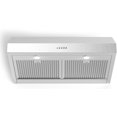 thumbnail image 2 of FORTE Lucca 40" Modern Stainless Steel Metal Under Cabinet Range Hood in Silver, 2 of 5