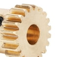 thumbnail image 4 of 20 Teeth Gear, Stable Brass Practical 0.8 Modulus Gear Reliable  For Industrial For Industrial Robot Parts, 4 of 8