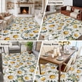 thumbnail image 5 of Farmhouse Daisy Area Rugs 5'x7', Washable Small Throw Rugs for Laundry Room Playroom, Spring Vintage Country Flower Plant Indoor Outdoor Rug Non-Slip Low Pile Carpet Runner Reversible Floor Mats, 5 of 8